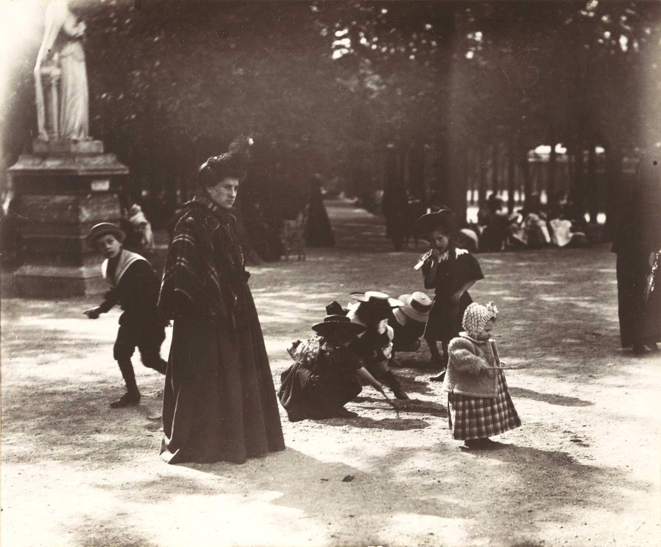 Children Playing, Luxembourg Gardens, 1898