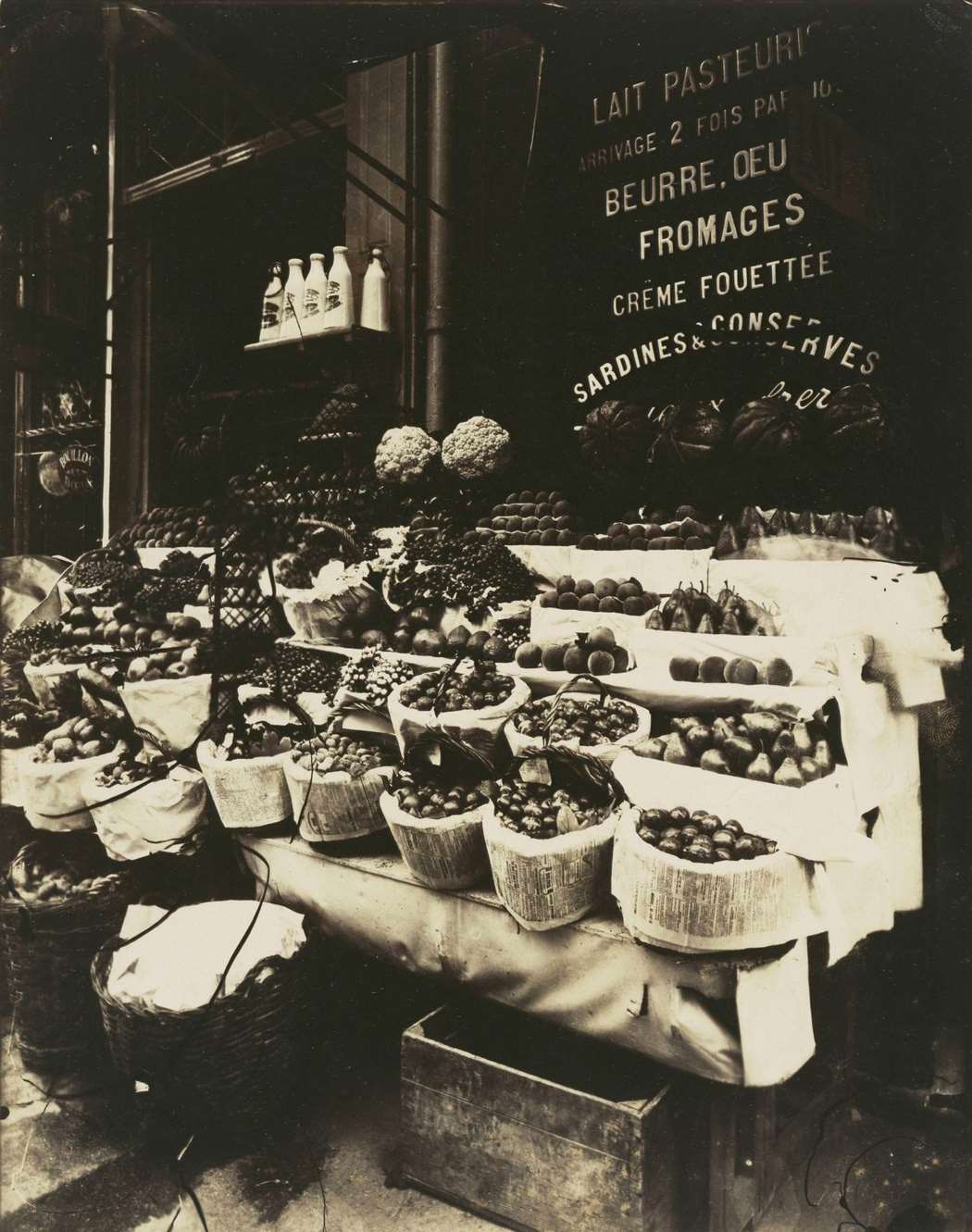 Produce Display, rue Sainte-Opportune, 1912