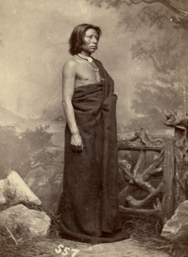 Rare Historical Portraits of Pawnee Indians from the 1870s by William Henry Jackson
