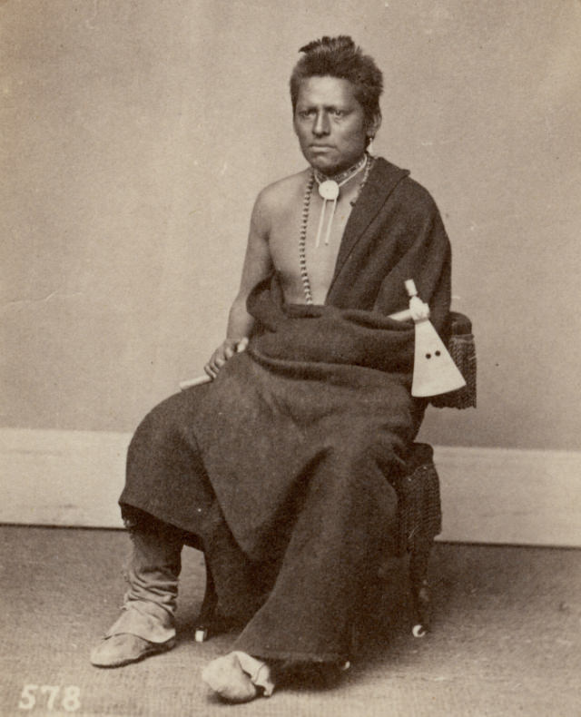 Rare Historical Portraits of Pawnee Indians from the 1870s by William Henry Jackson