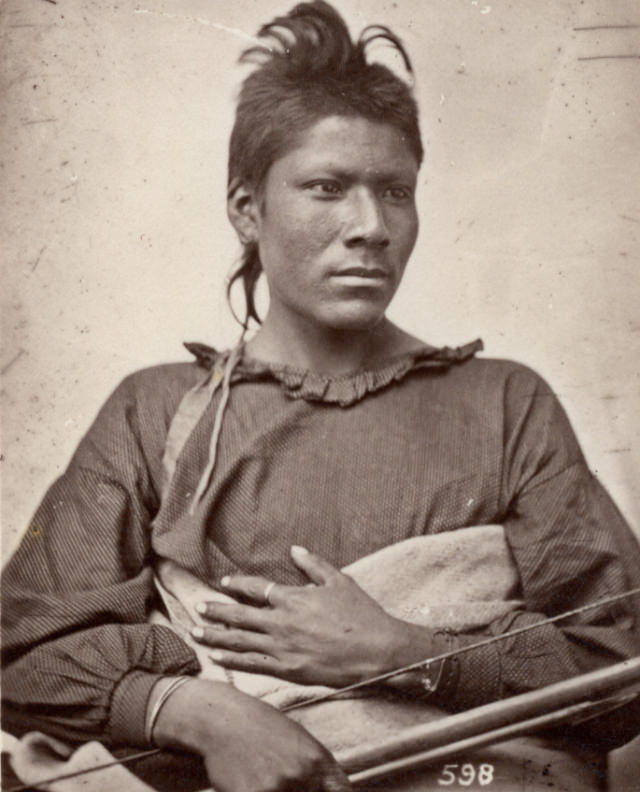 Rare Historical Portraits of Pawnee Indians from the 1870s by William Henry Jackson