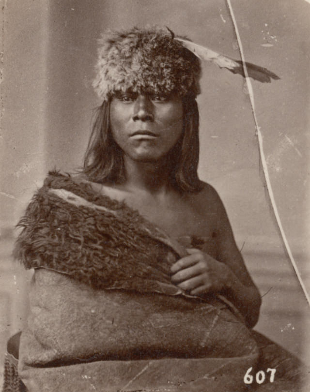 Rare Historical Portraits of Pawnee Indians from the 1870s by William Henry Jackson