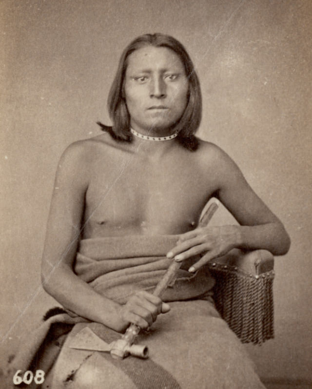 Rare Historical Portraits of Pawnee Indians from the 1870s by William Henry Jackson