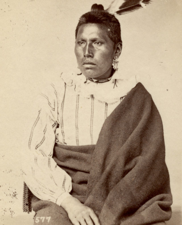 Rare Historical Portraits of Pawnee Indians from the 1870s by William Henry Jackson