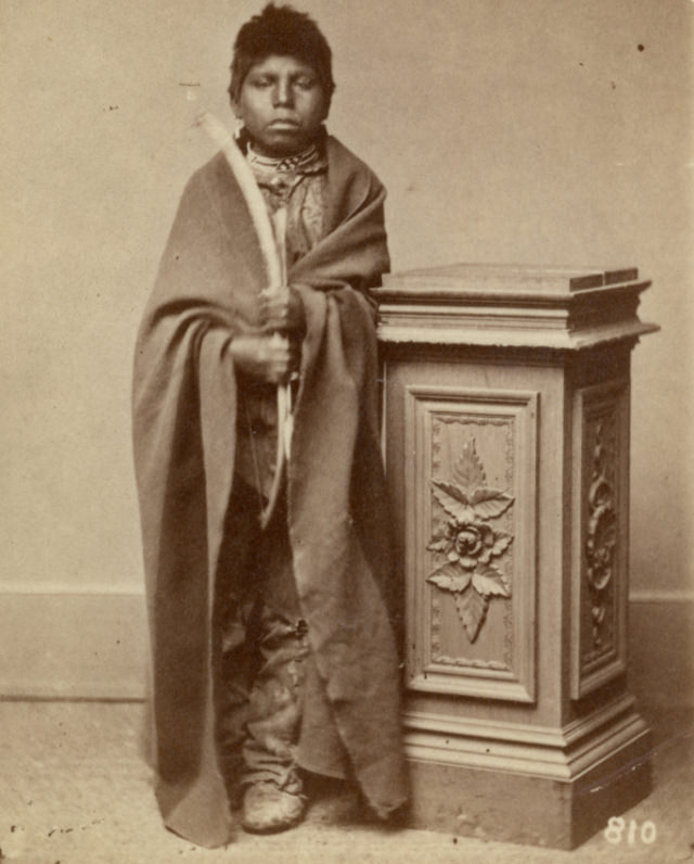 Rare Historical Portraits of Pawnee Indians from the 1870s by William Henry Jackson