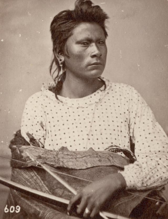 Rare Historical Portraits of Pawnee Indians from the 1870s by William Henry Jackson