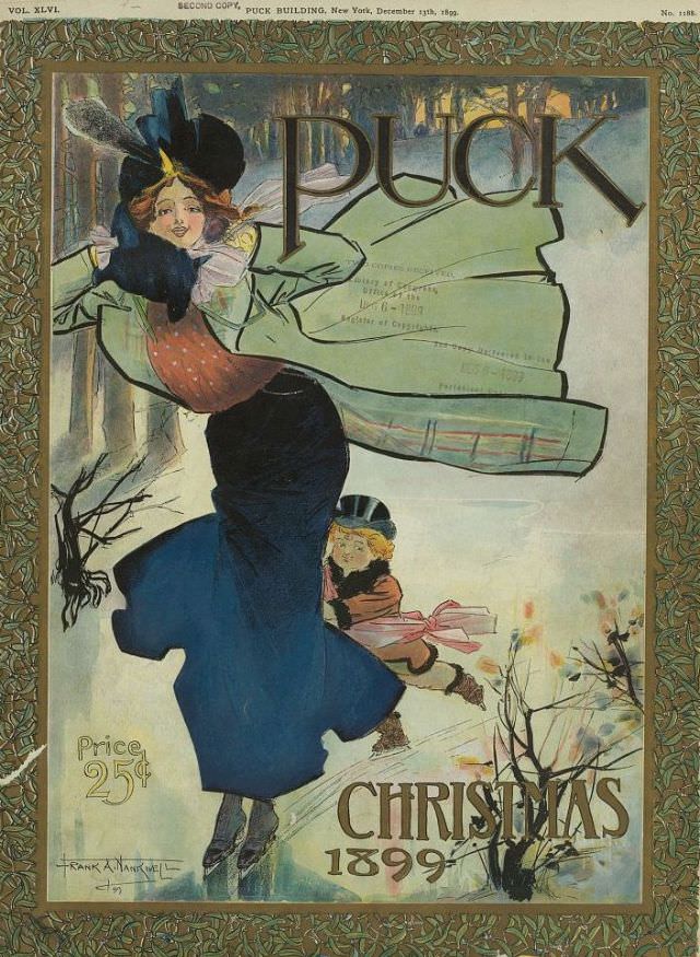 Puck magazine cover, December 13, 1899