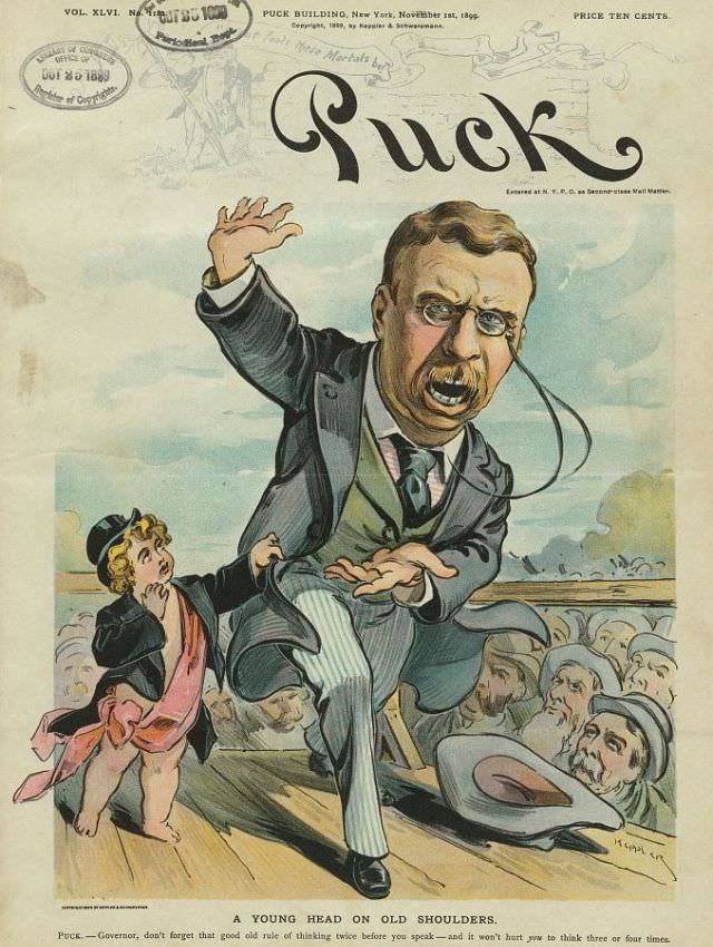 Puck magazine cover, November 1, 1899