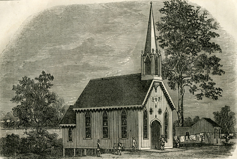 Chinese Chapel, Sixth Street, 1855