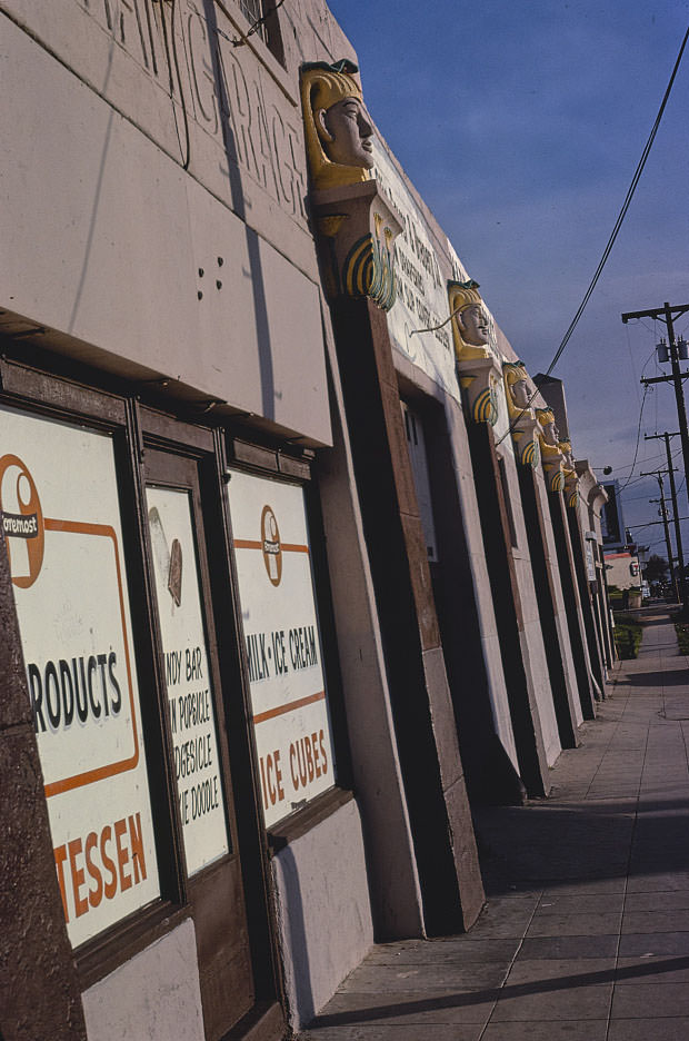 Egyptian Garage, San Diego, 1979