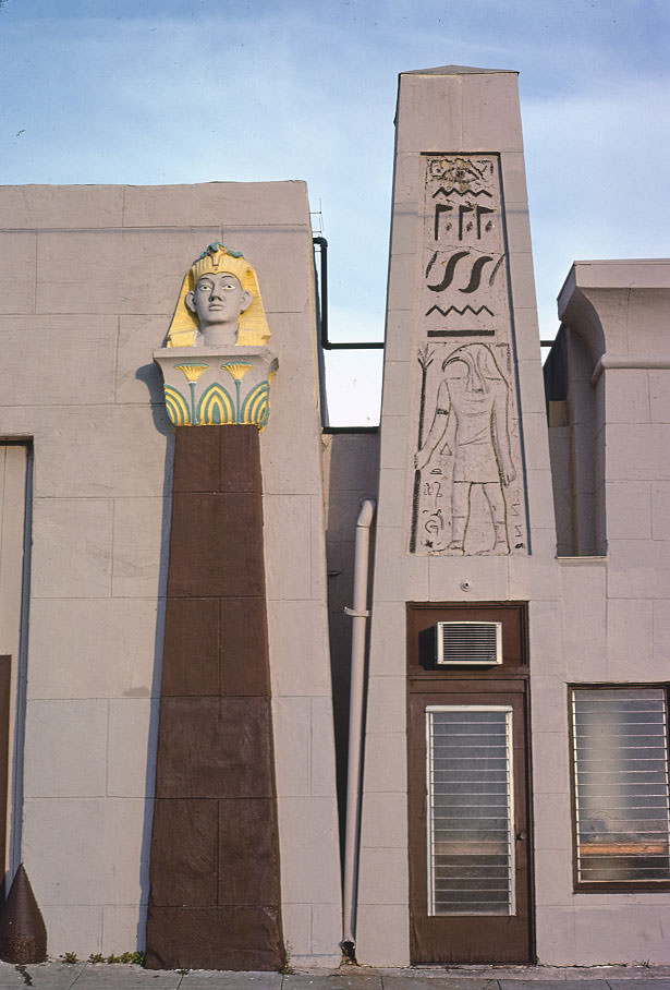 Egyptian Garage, San Diego, 1979