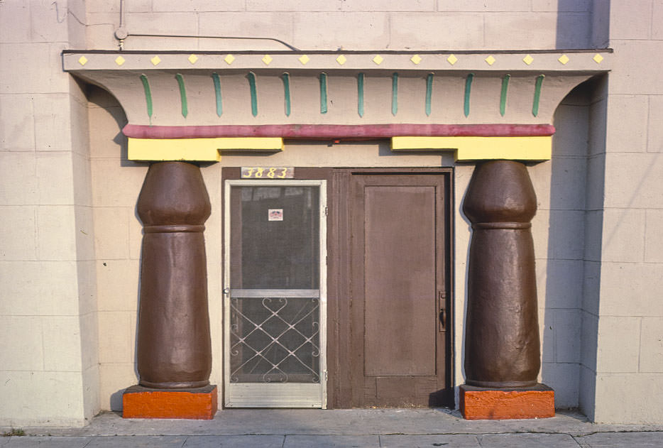 Egyptian Garage, San Diego, 1979