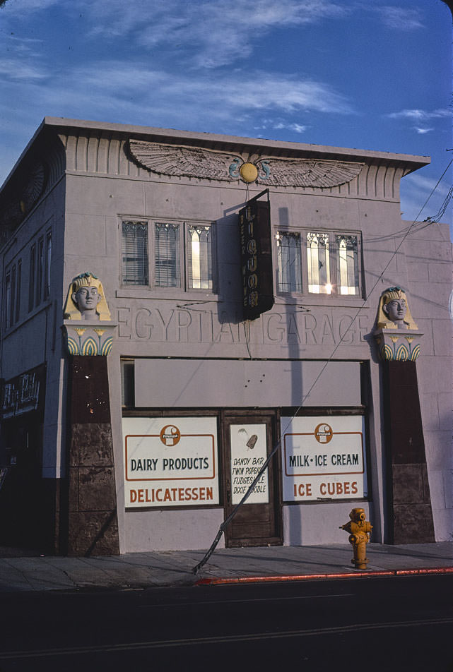 Egyptian Garage, San Diego, 1979