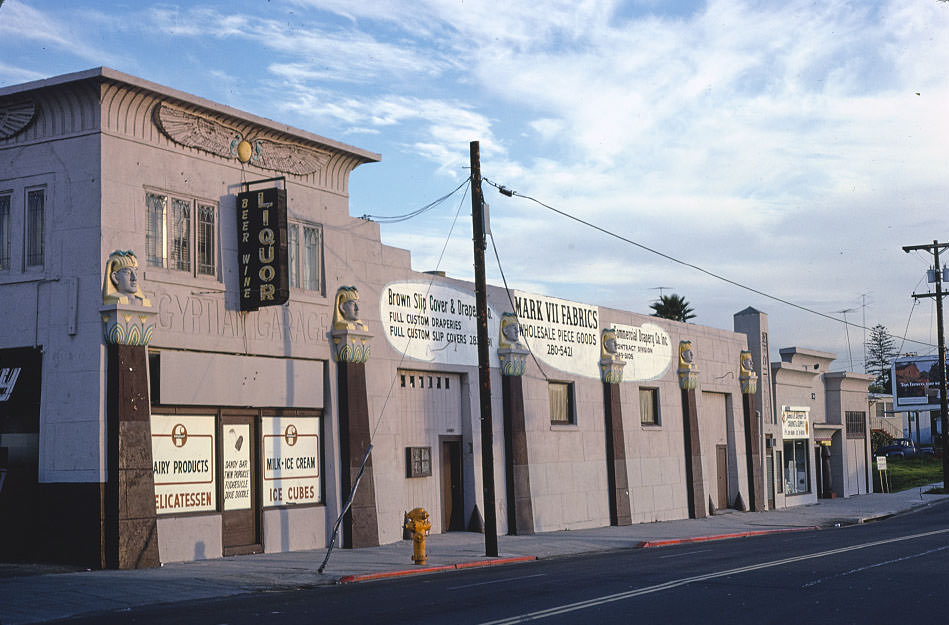 Egyptian Garage, San Diego, 1979