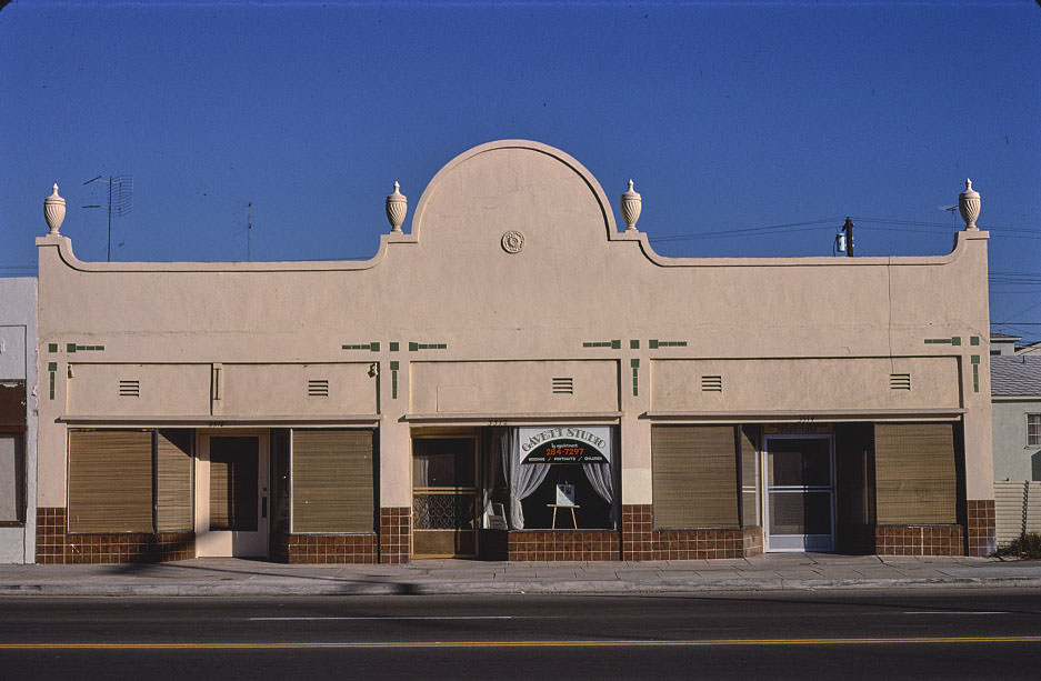 Gavett Studios, 5512 Adams Avenue, San Diego, 1977