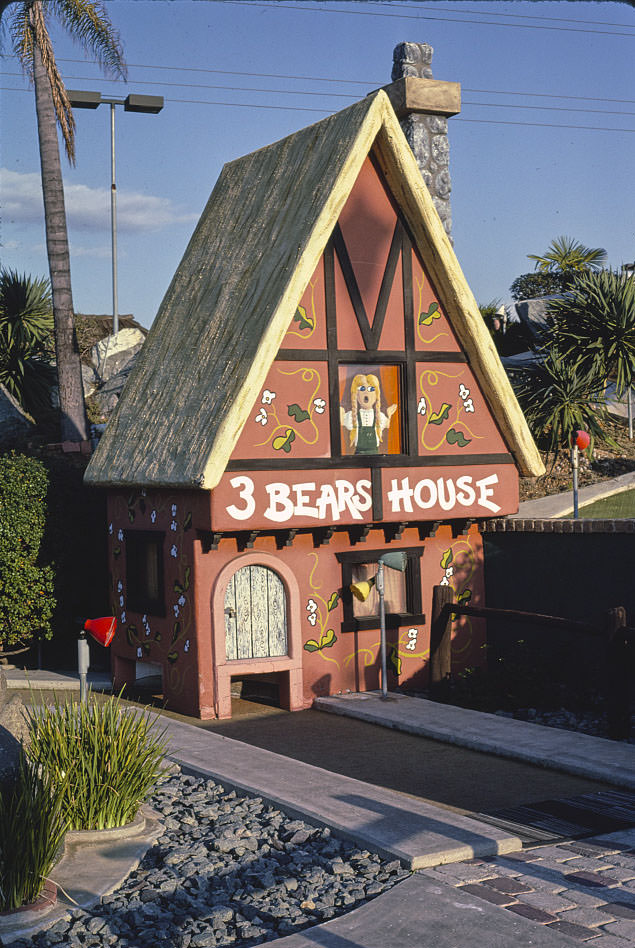 House, Storybook Land Golf, Clairmont Mesa Boulevard, San Diego.