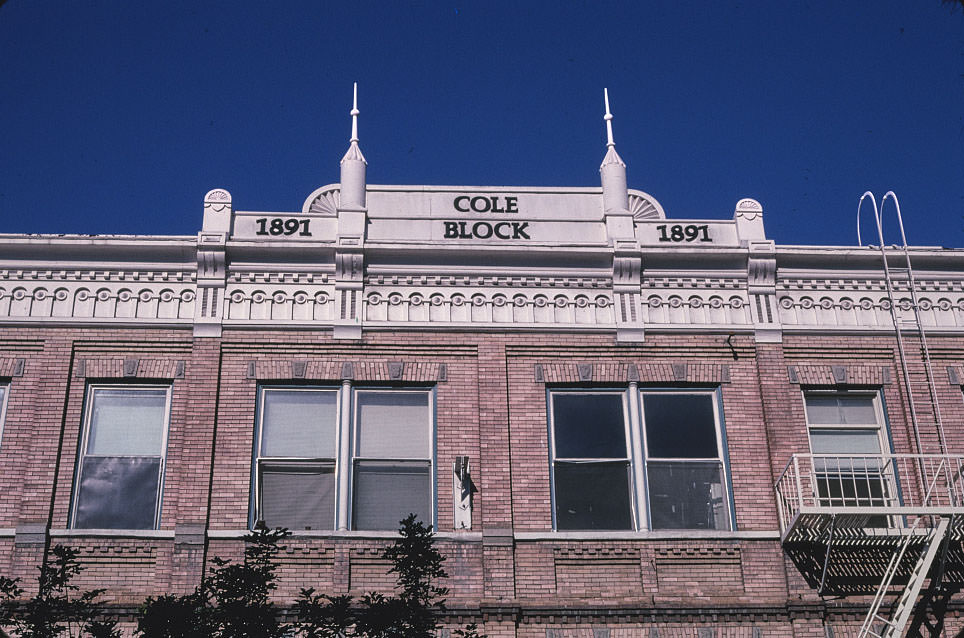 Cole Block (1891), angle 2, San Diego.