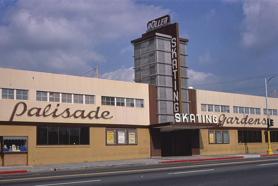 Palisade Garden Roller Skating, San Diego, California, 1978