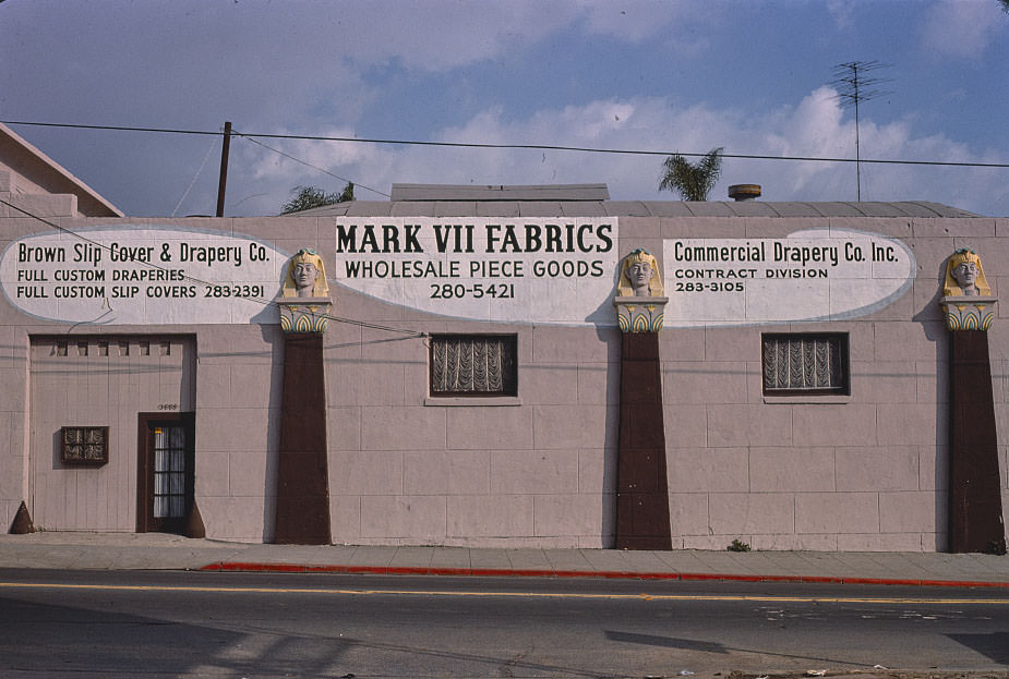 Egyptian Garage, San Diego, California, 1976