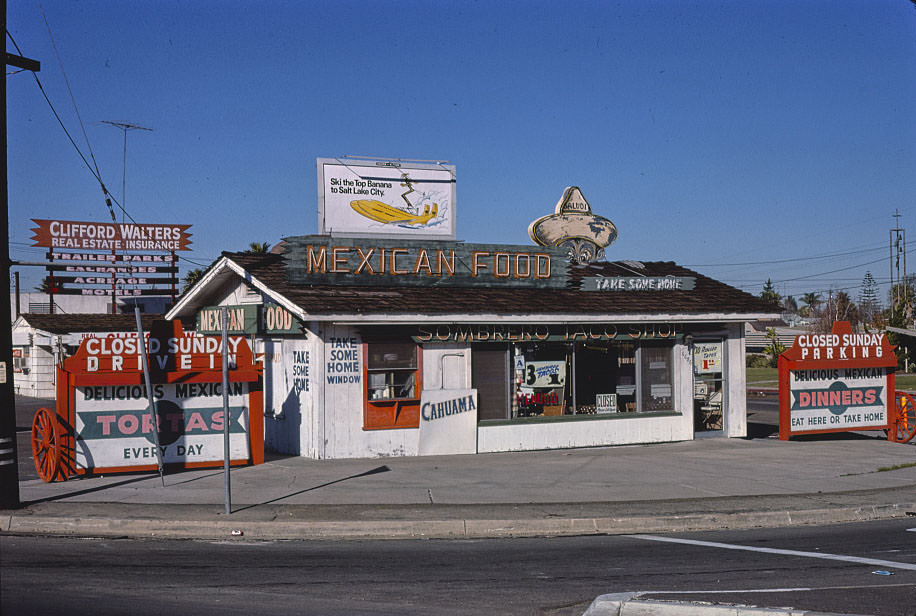 Sombrero Taco Shop, San Diego, California