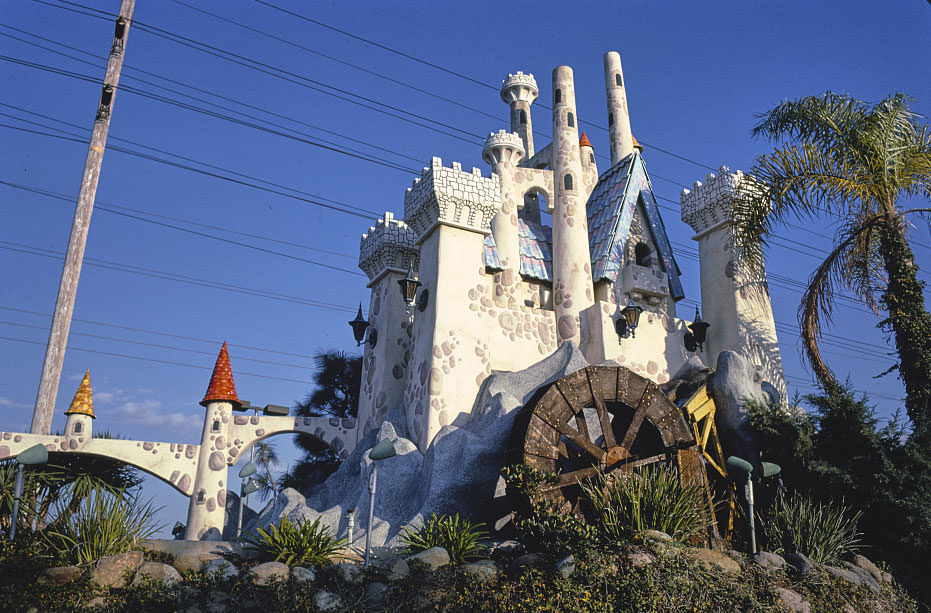 Castle hole, Storybook Land Golf, Clairmont Mesa Boulevard, San Diego.