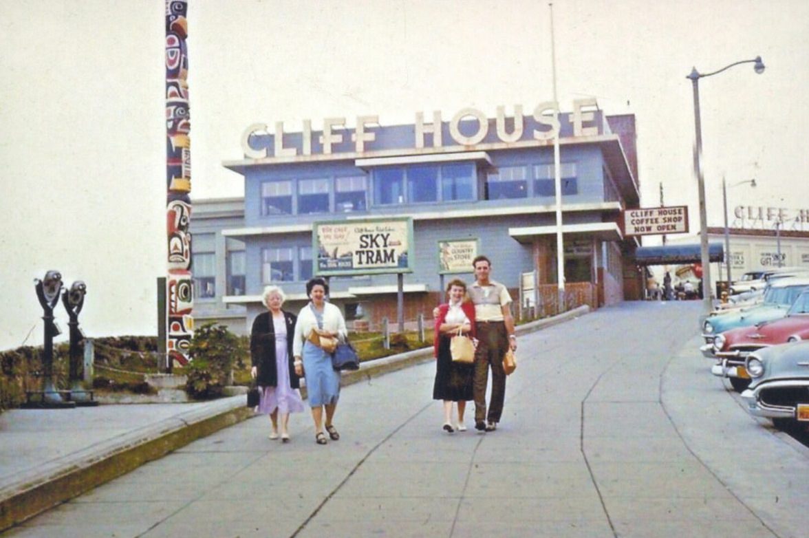 San Francisco's Sky Tram that ran from the Cliff House to Point Lobos