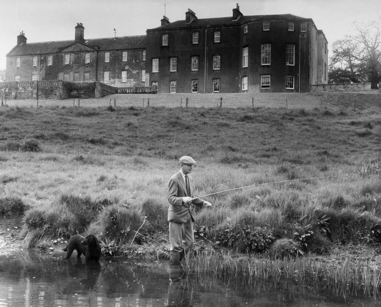 Politics Berwickshire, Scotland, May 1964.