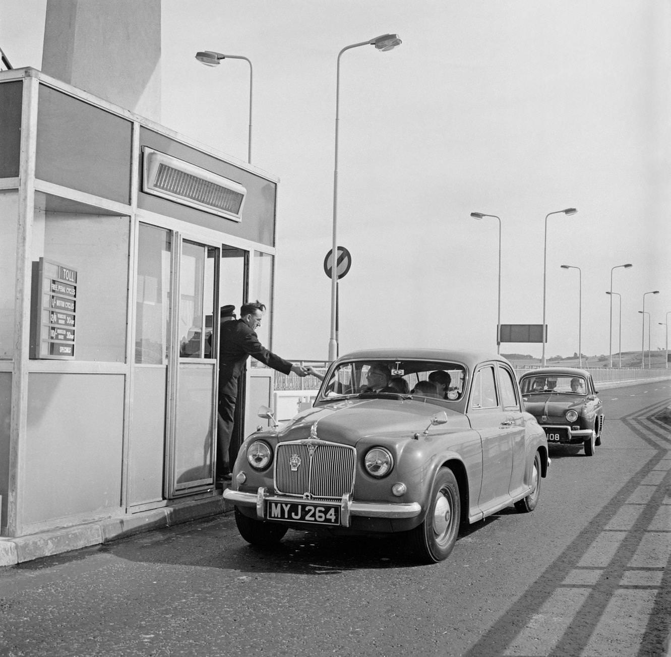 Tay Road Bridge, 1966.