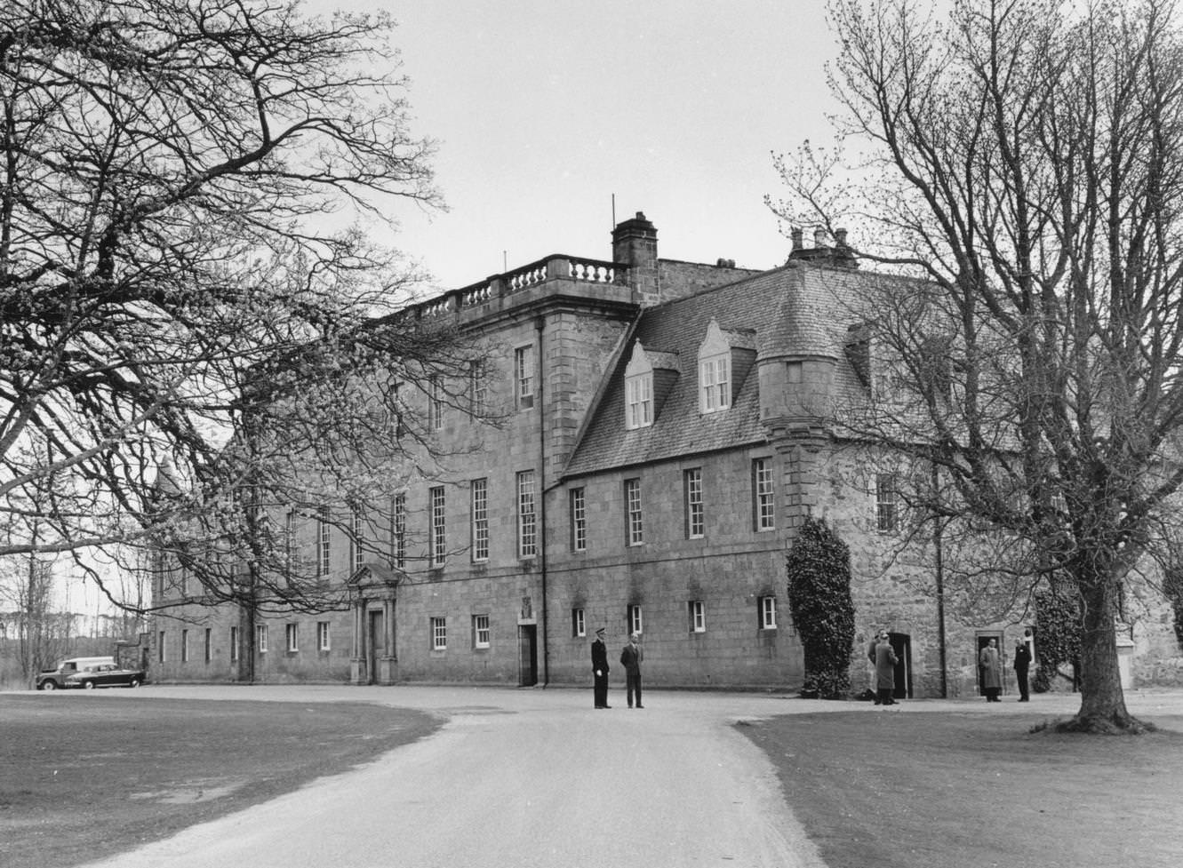 Gordonstoun School, Scotland, May 1962.