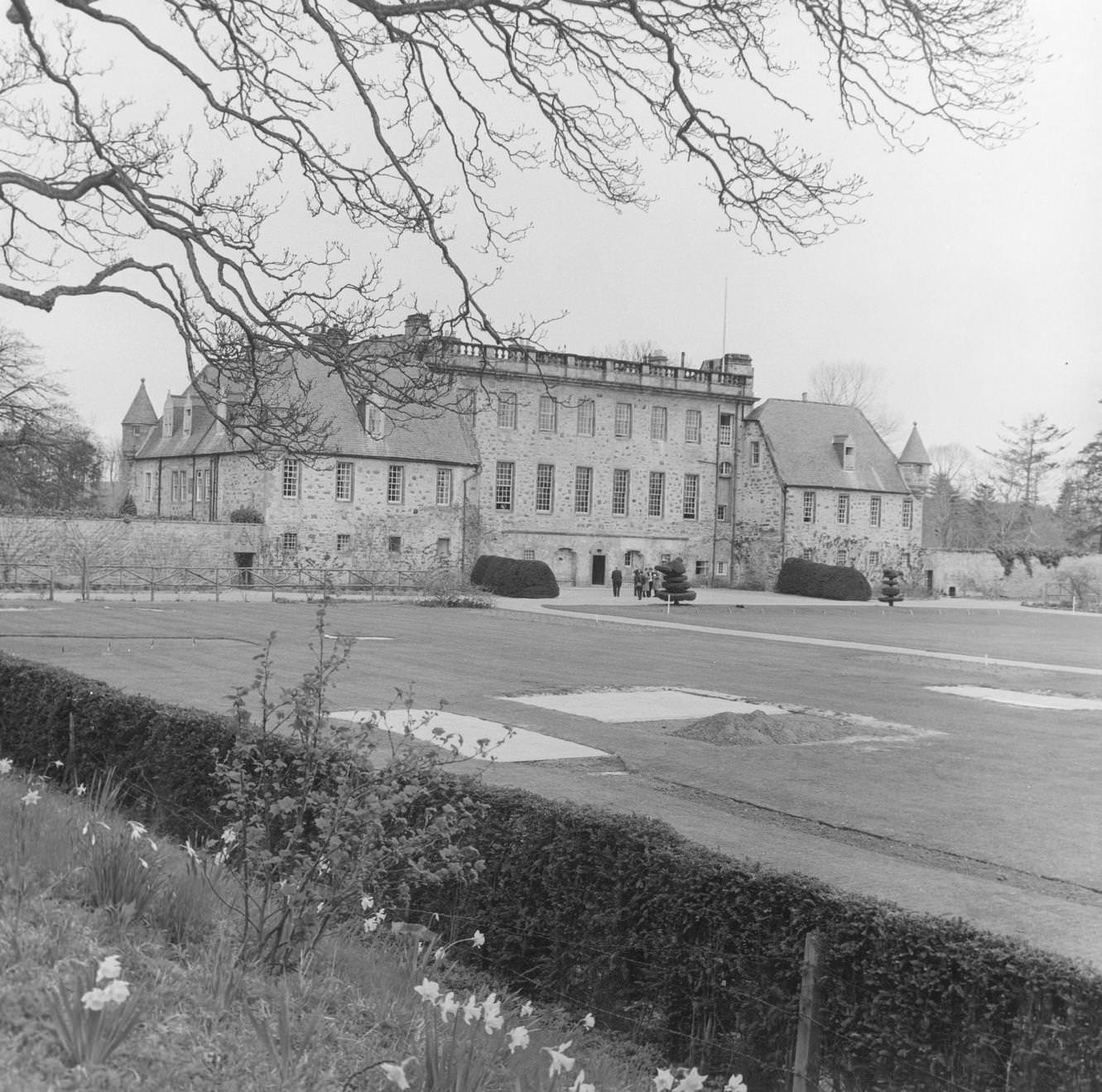 Gordonstoun independent secondary school in Moray, 1962