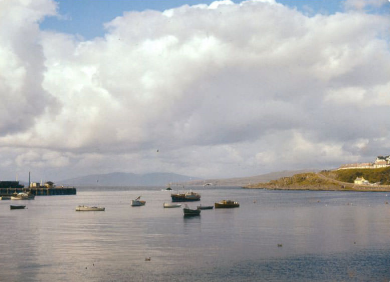 Boats Upon the Water, Mallaig, Scotland, 1960s