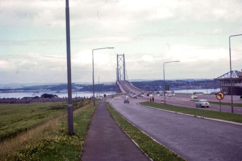 Forth Road Bridge, Scotland, 1960s