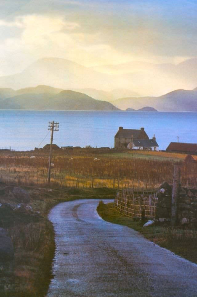 Gruinard Bay in Wester Ross, Scotland, 1960s