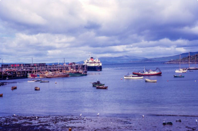 Mallaig Harbour, Scotland, 1960s