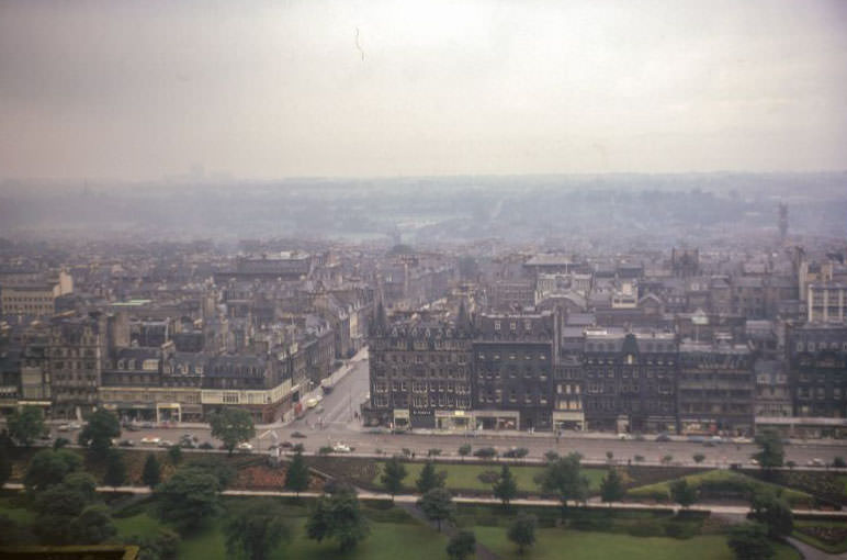 Princes Street, Edinburgh, Scotland, 1960s