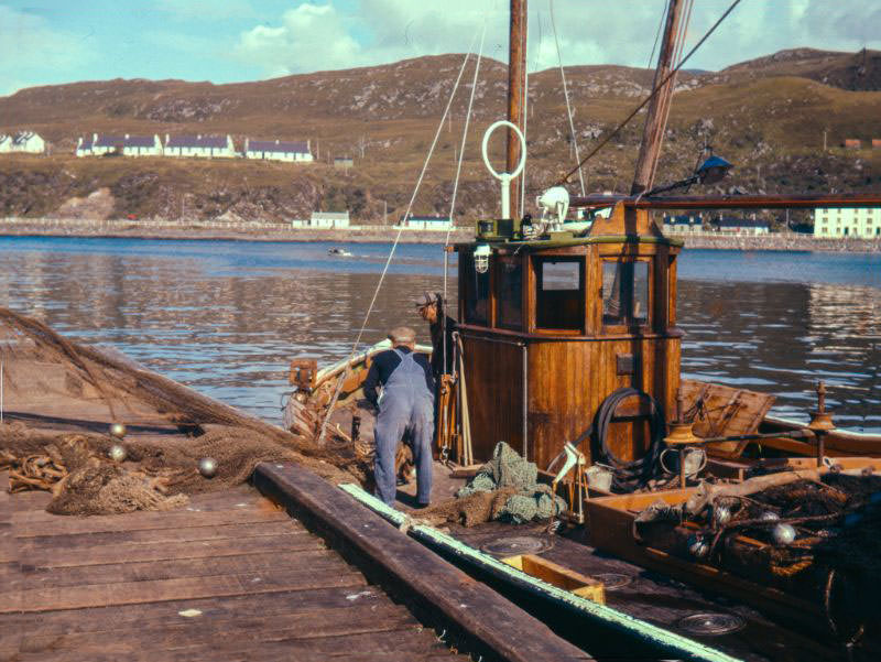 The Old Fishermen, Mallaig, Scotland, 1960s