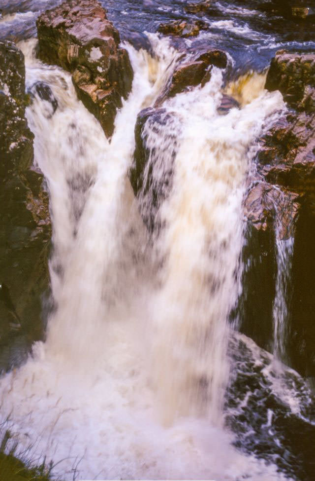 Waterfall, Glen Nevis, Scotland, 1960s