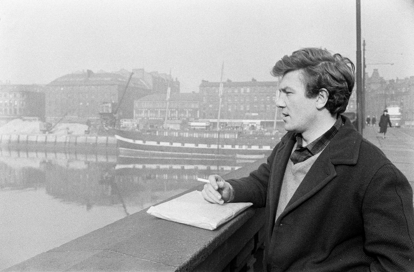 Actor Albert Finney in Glasgow, 3rd March 1963.