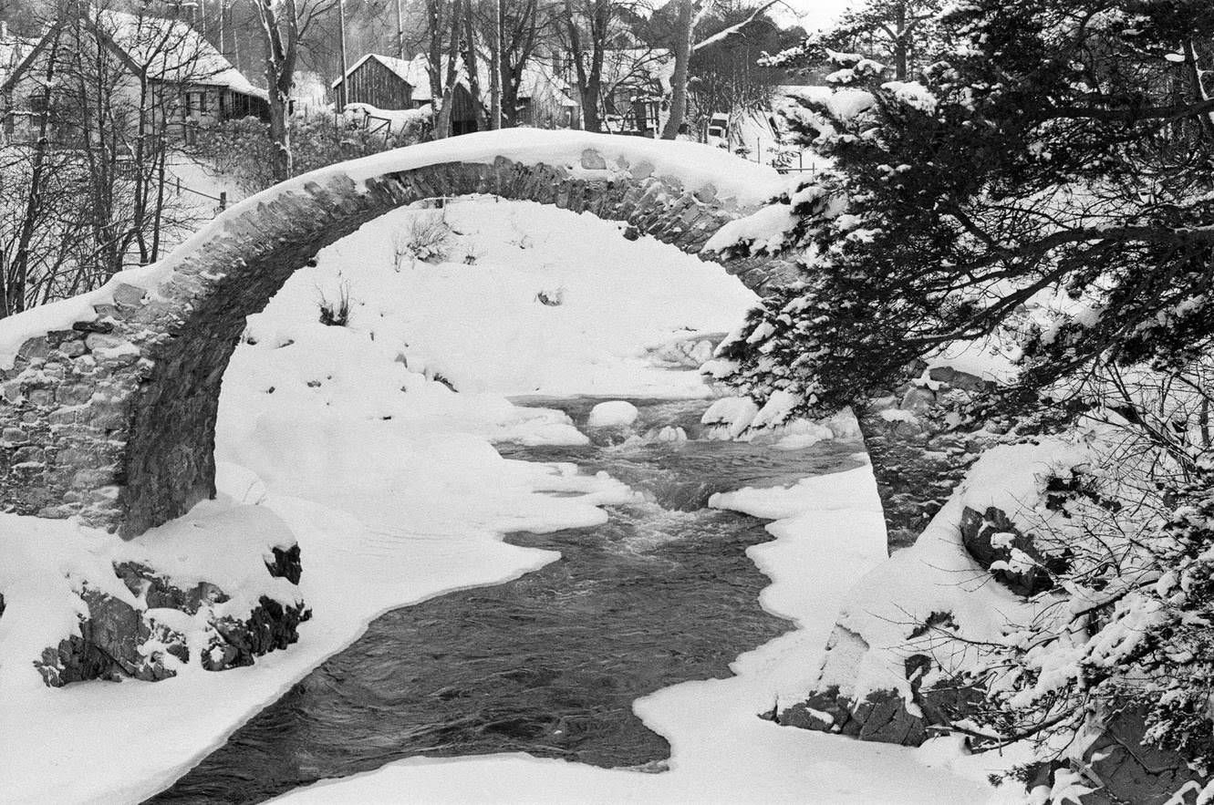 The Cairngorms, a mountain range in the eastern Highlands of Scotland, 3rd January 1962.