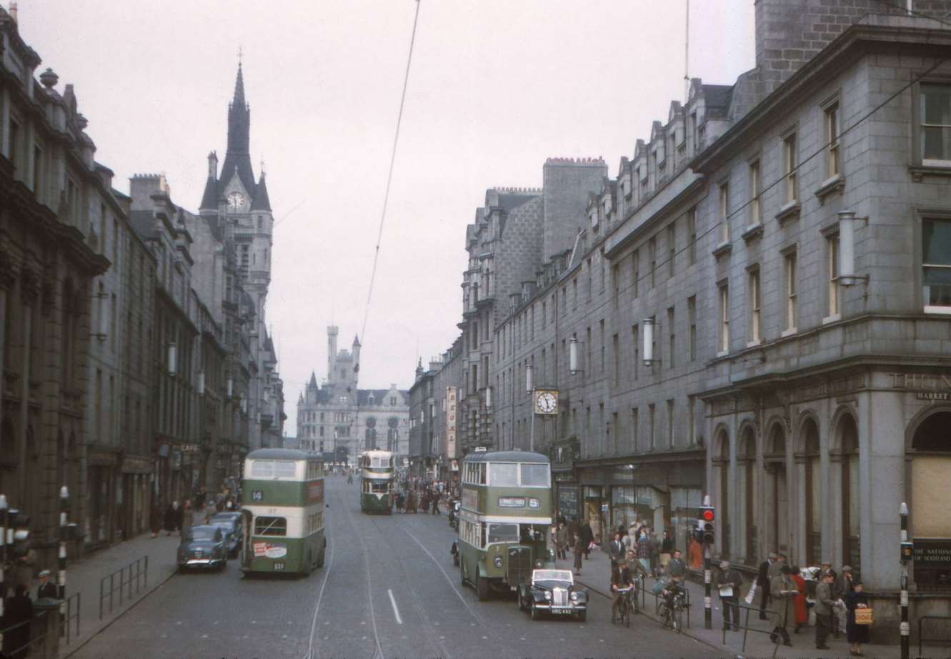 Union Street, Aberdeen, Scotland, 1960s.