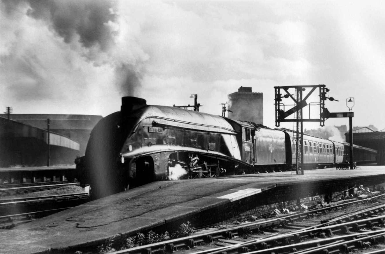 No 60019 'Bittern' departs from Glasgow Queen St with an express for the Granite city in 1965 having been transferred to Aberdee, 1963