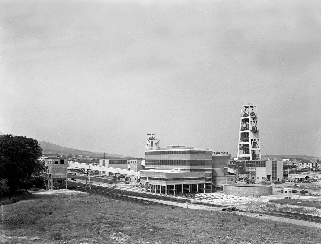 Bilston Glen Colliery, Midlothian, Scotland, 1960.