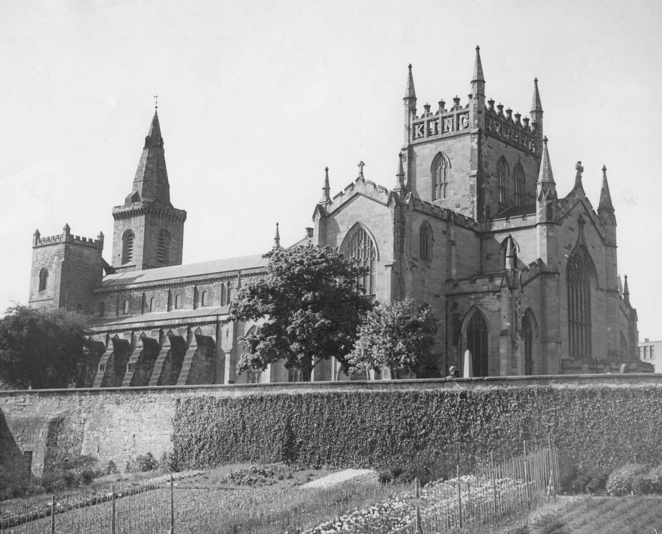 Dunfermline Abbey, Scotland, 1960.