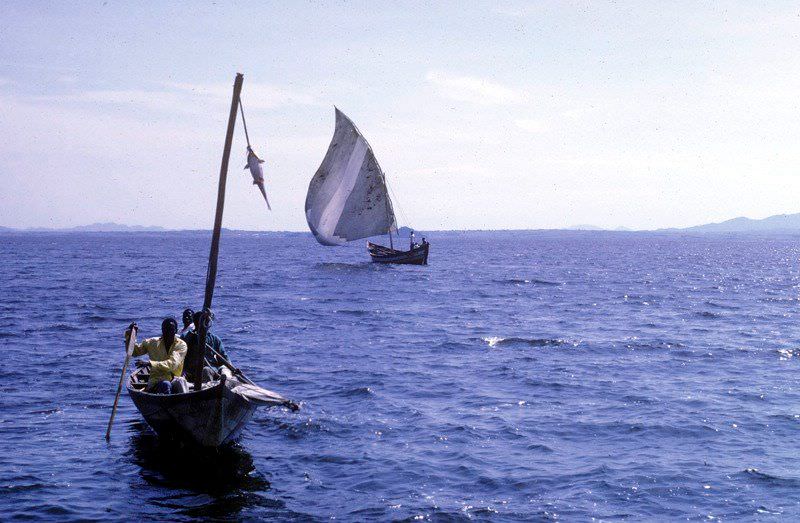 Paddling home, 1969