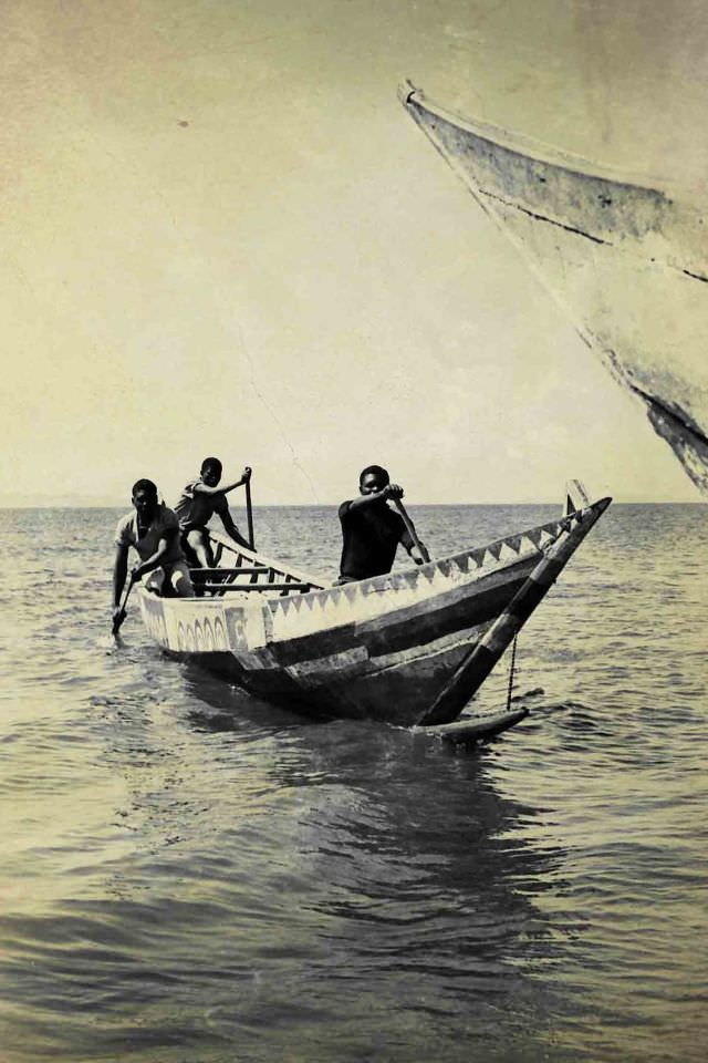 Riding the waves in the Tanzanian Lake Victoria fishery, 1969