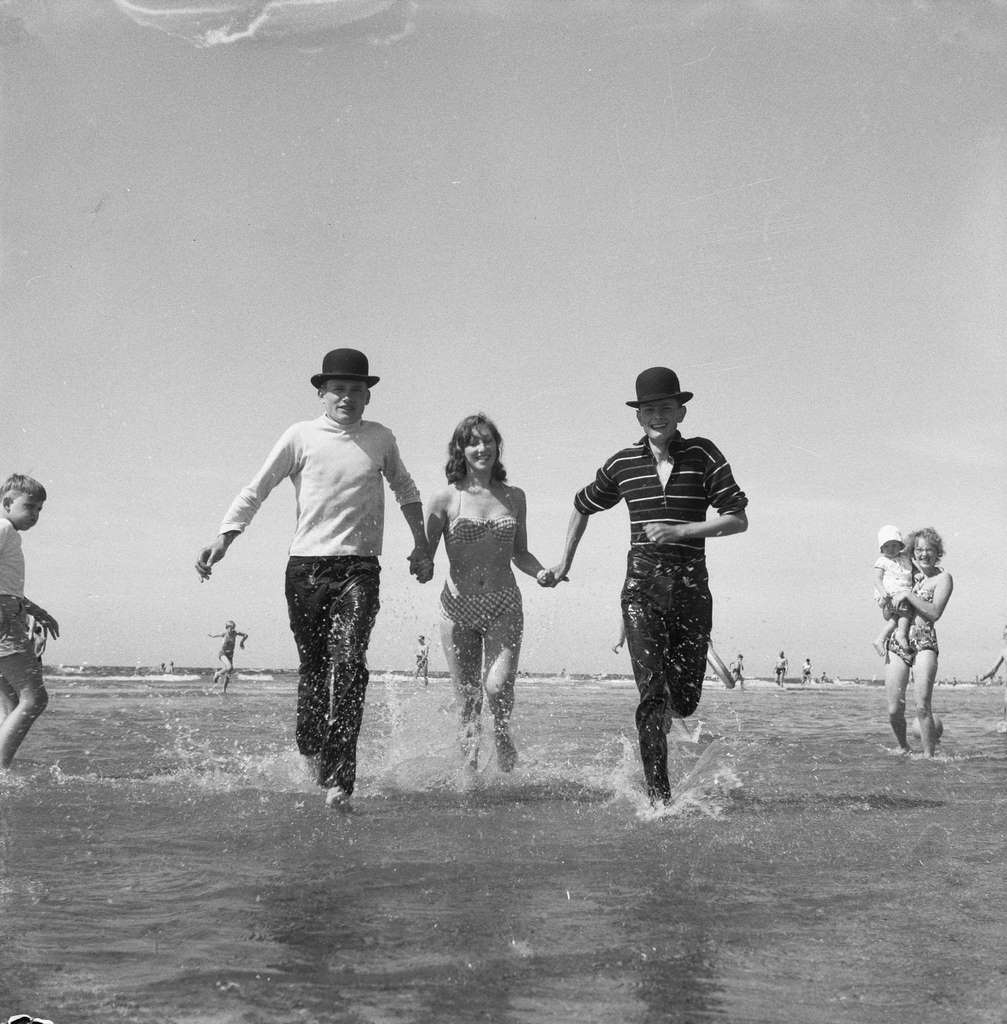 Zandvoort beach, 1960