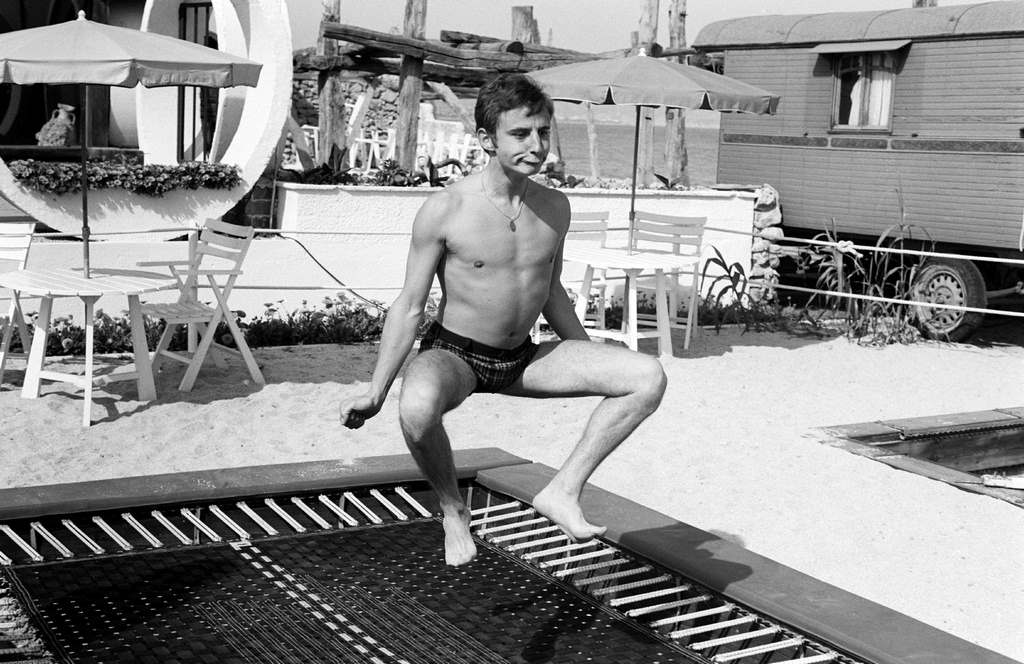 Beach Trampoline at Zandvoort, 1940s