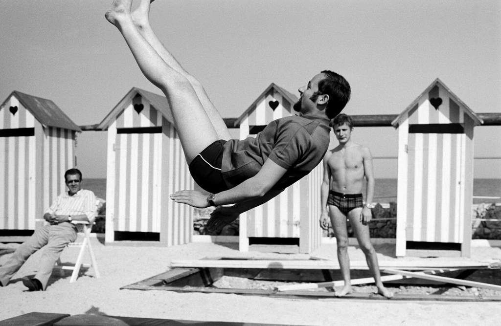 Beach Trampoline, 1940s