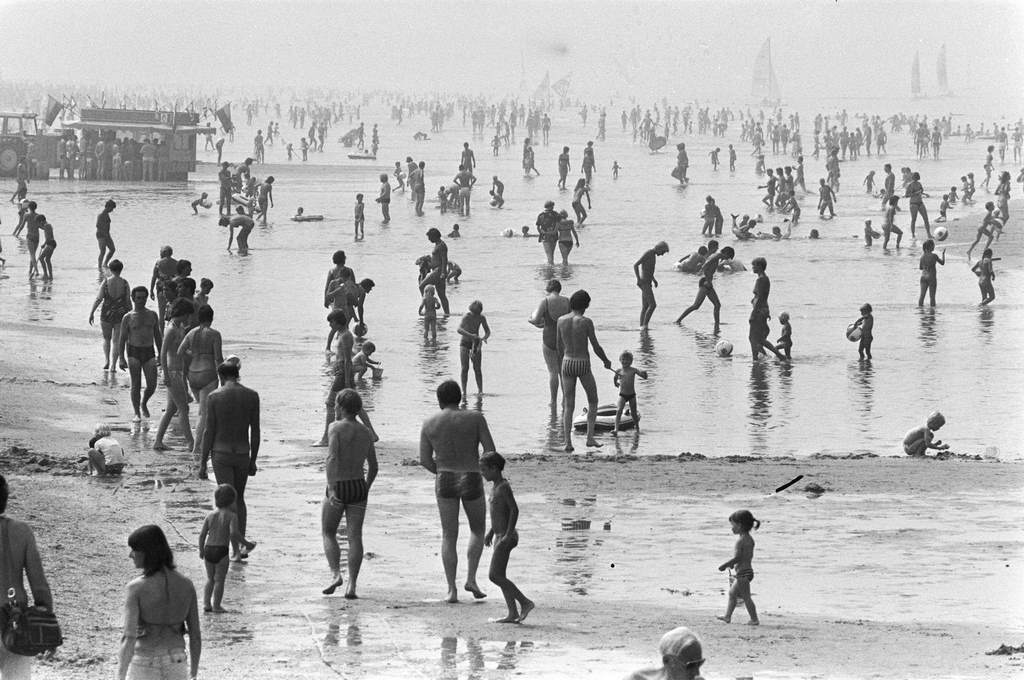 Beach Zandvoort, The Netherlansd, 1981