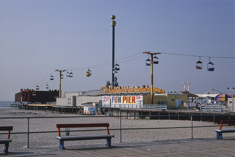 Fun Pier, Wildwood, New Jersey, 1978